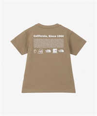 THE NORTH FACE ザ・ノース・フェイス Tシャツ キッズ 半袖 UVカット トドラーショートスリーブヒストリカルロゴティー NTT32556(CK-100cm)