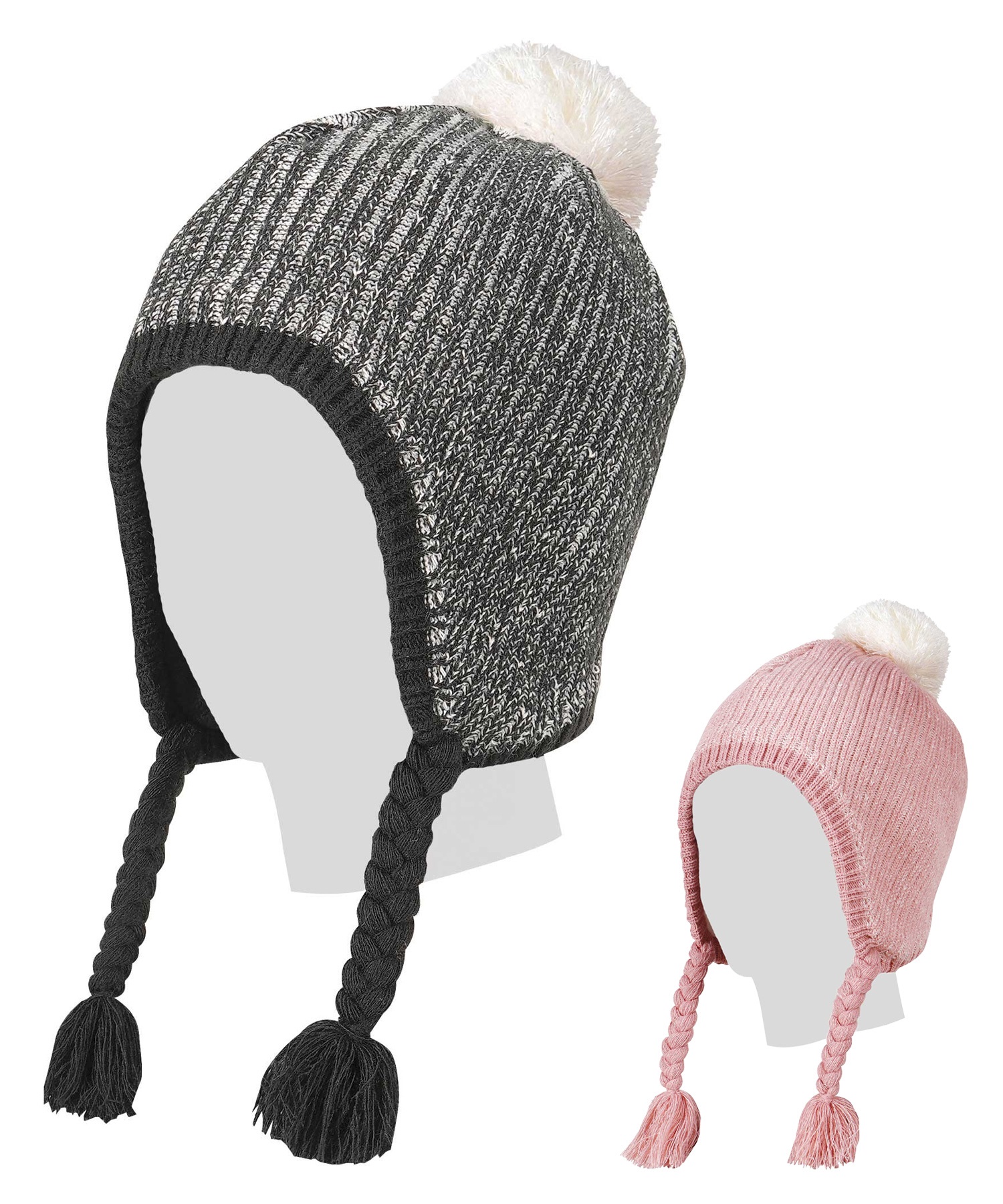 northpeak ノースピーク KIDS BEANIE キッズ ビーニー スノーボード ムラサキスポーツ 25-26モデル MX I11 【2526】(BK-F)
