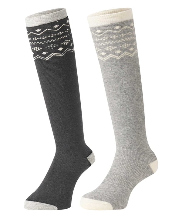 northpeak ノースピーク MINE LONG JUNIOR SOCKS ジュニア ソックス スノーボード キッズ ムラサキスポーツ 25-26モデル MX I11 【2526】
