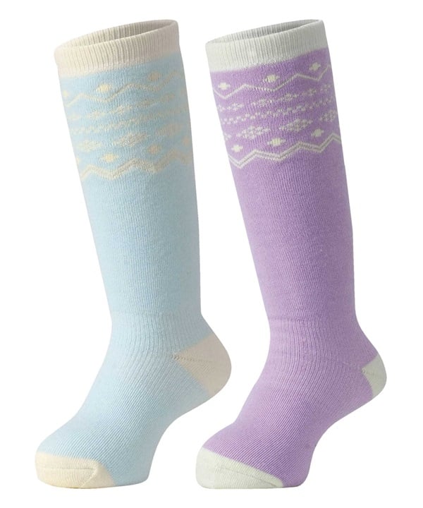 northpeak ノースピーク MINE LONG JUNIOR SOCKS ジュニア ソックス スノーボード キッズ ムラサキスポーツ 25-26モデル MX I11 【2526】