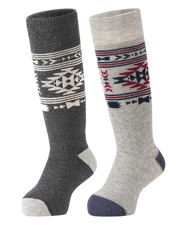 northpeak ノースピーク MINE MIDDLE JUNIOR SOCKS ジュニア ソックス スノーボード キッズ 25-26モデル MX I11 【2526】