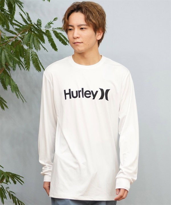 Hurley ハーレー 水着 ラッシュガード 長袖 Tシャツ ロンT メンズ ロゴ MSRG251008