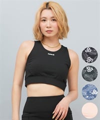 Hurley ハーレー 水着 レディース フィットネス トレーニングウェア スポーツブラ タンクトップ 水陸両用 UVカット WASB251051(BLK-S)