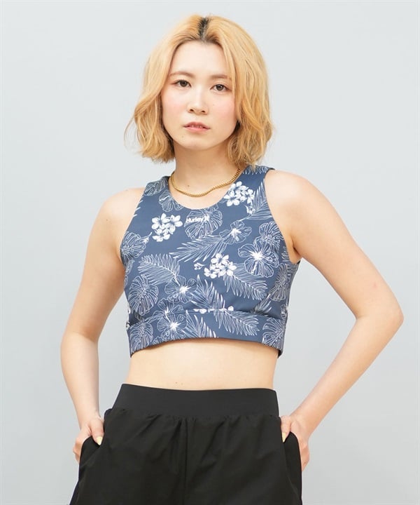 Hurley ハーレー 水着 レディース フィットネス トレーニングウェア スポーツブラ タンクトップ 水陸両用 UVカット WASB251051