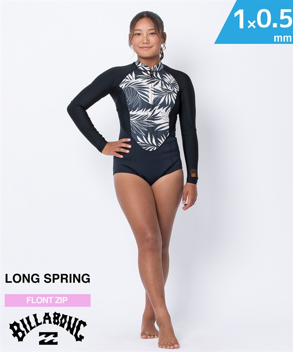 BILLABONG ビラボン ソルティーデイズ  ポリライト BF018-893 ウェットスーツ スプリング レディース