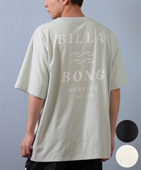 BILLABONG ビラボン 水着 ラッシュガード 半袖 Tシャツ メンズ 水陸両用 UVカット ワイドフィット BF01A-863(ASH-M)