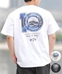 BILLABONG ビラボン 半袖 Tシャツ メンズ SHONAN OPEN SURFFLEX UVケアラッシュガード BF01A-U08 湘南オープン限定商品(BLK-S)