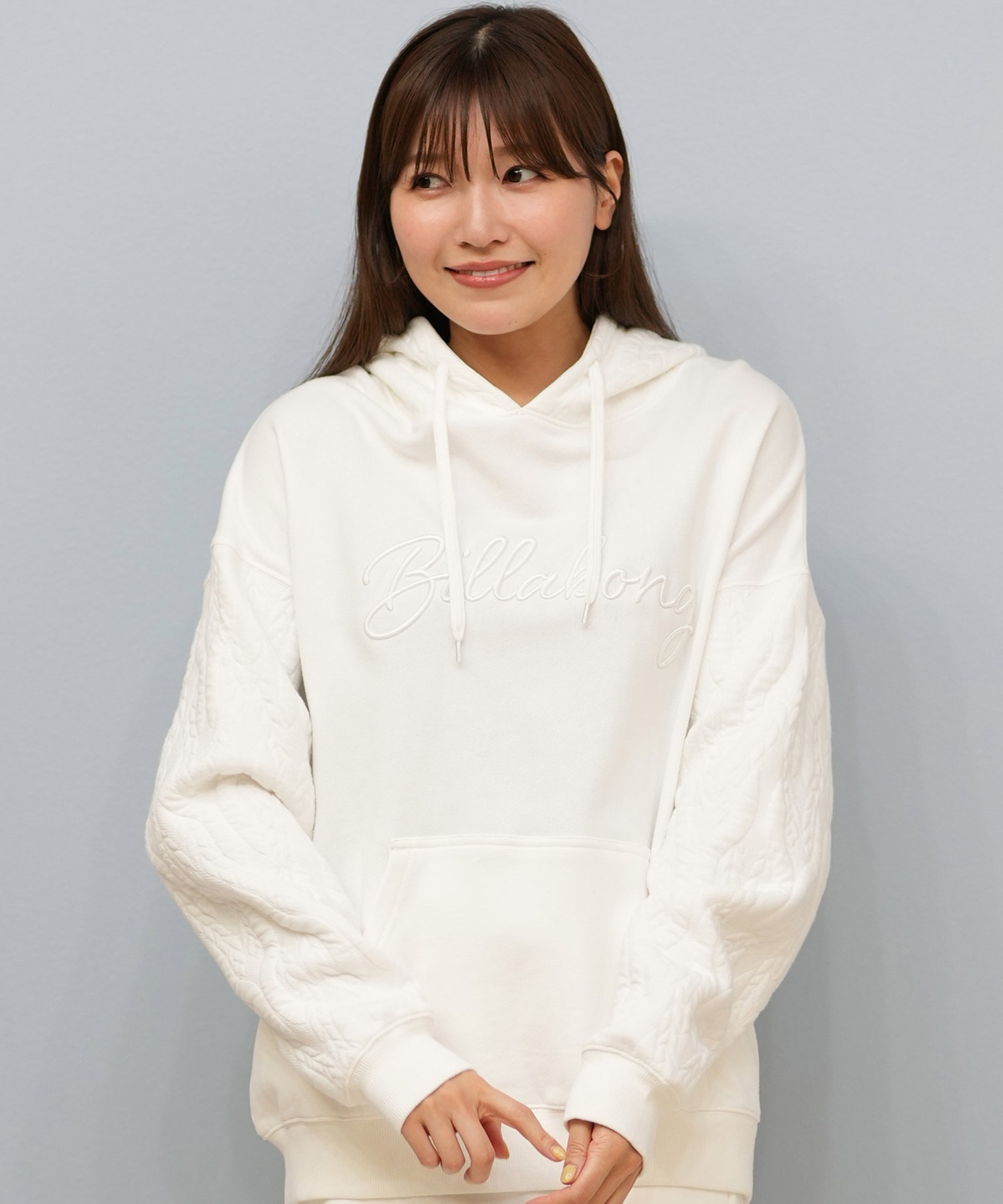 BILLABONG ビラボン プルオーバー パーカー レディース オーバーサイズ セットアップ対応 BF014-012(SCS-M)