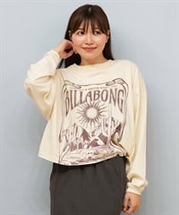 BILLABONG ビラボン 長袖 Tシャツ ロンT レディース DESERT WANDERING LS TEE BF014-054(WCP-M)