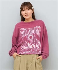 BILLABONG ビラボン 長袖 Tシャツ ロンT レディース DESERT WANDERING LS TEE BF014-054(BUR-M)