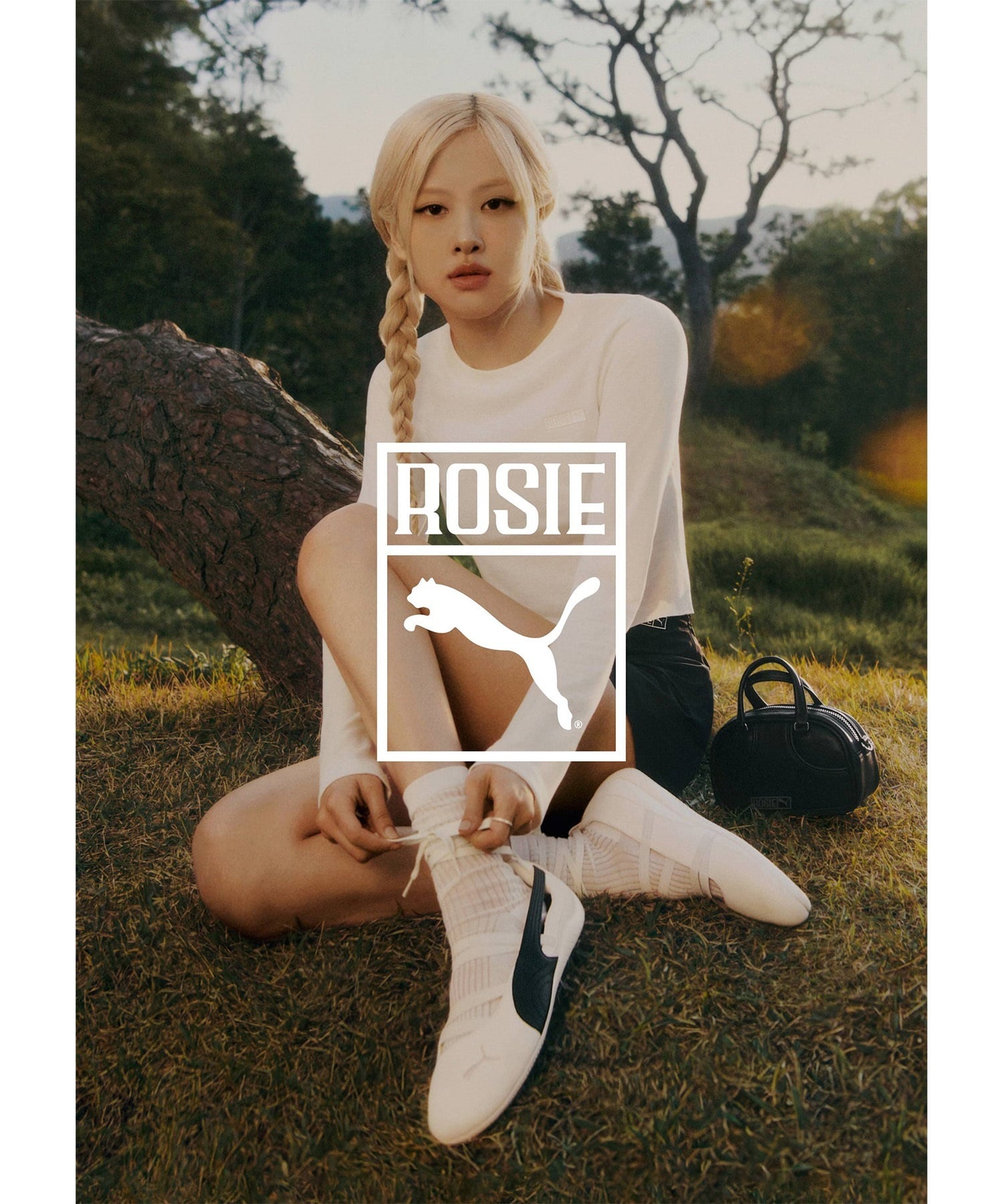 PUMA プーマ スカート レディース BLACKPINK ロゼ 韓国 ミニスカート PUMA X ROSE SLIM MICRO MINI SK 633798(01-XS)