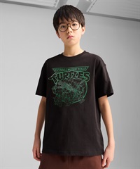 PUMA プーマ × TMNT ティーンエイジ・ミュータント・ニンジャ・タートルズ コラボ Tシャツ キッズ 半袖 630084(01-128cm)