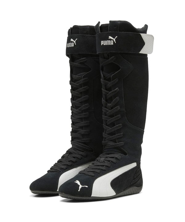 PUMA プーマ レディース ブーツ 韓国 コリア ロングブーツ SPEEDCAT BOOT WNS スピードキャット ブーツ 40377001
