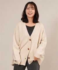RIKKA FEMME リッカファム ニット セーター カーディガン レディース ビッグシルエット RF25FW23(IVO-FREE)
