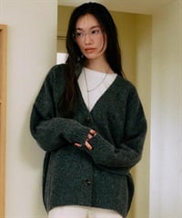 RIKKA FEMME リッカファム ニット セーター カーディガン レディース ビッグシルエット RF25FW23(CGY-FREE)