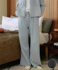 RIKKA FEMME リッカファム ロングパンツ レディース デニム スウェットパンツ セットアップ対応 RF25FW20(BLK-SM)