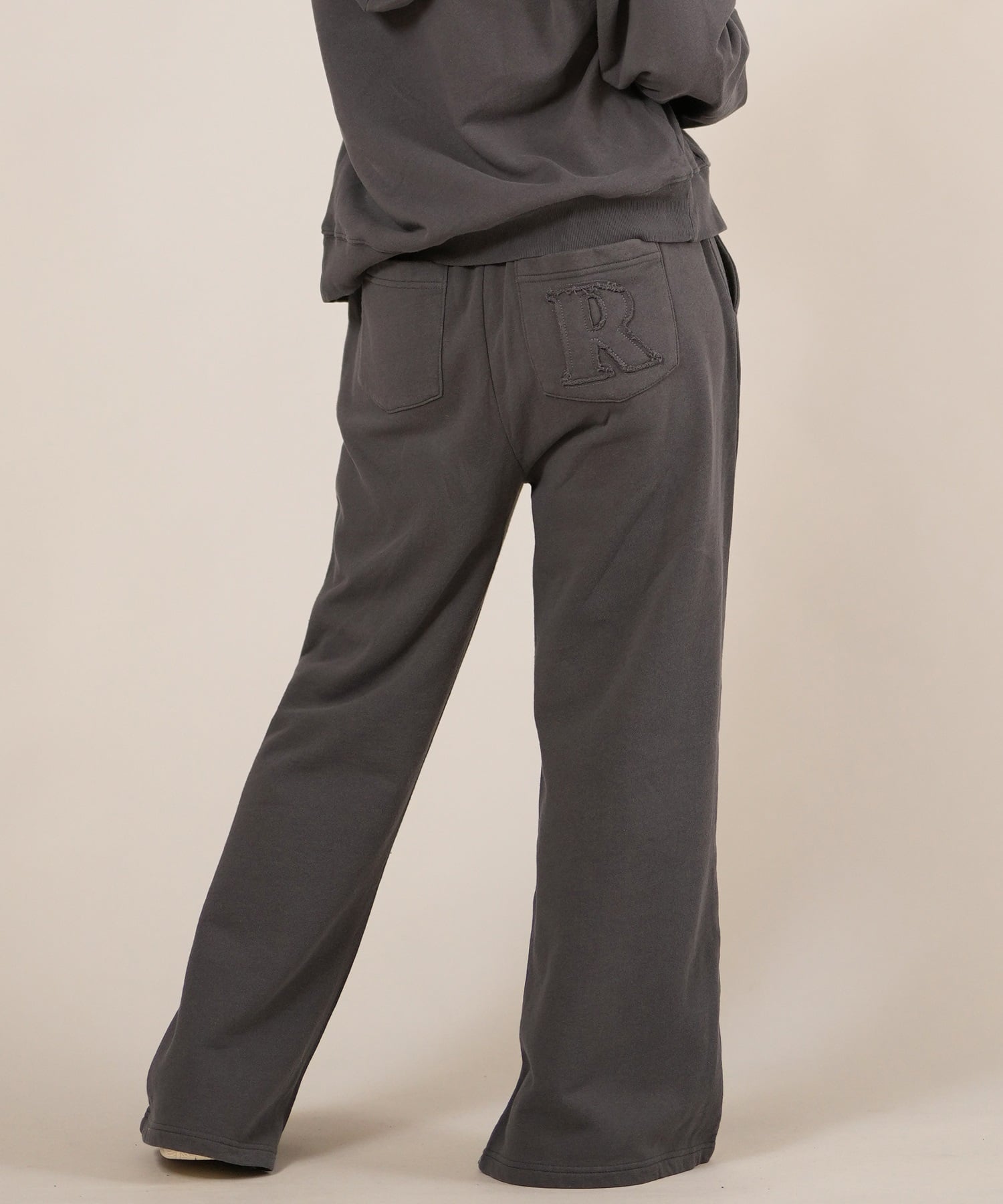 RIKKA FEMME リッカファム ロングパンツ レディース スウェットパンツ ポケット デザイン 裏毛 セットアップ対応 RF25FW10(CGY-FREE)