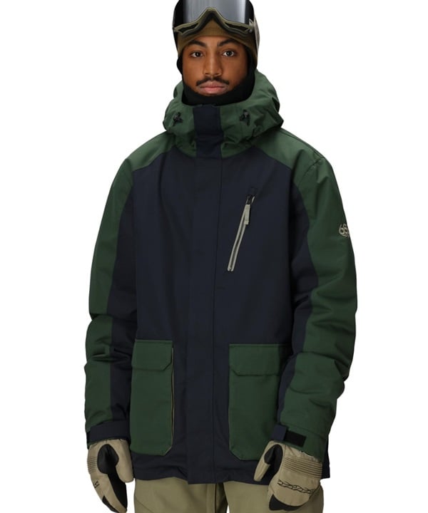 686 シックスエイトシックス NIGHTLINE INS  JK スノーボード ウェア ジャケット ユニセックス 25-26モデル MM A17【2526】