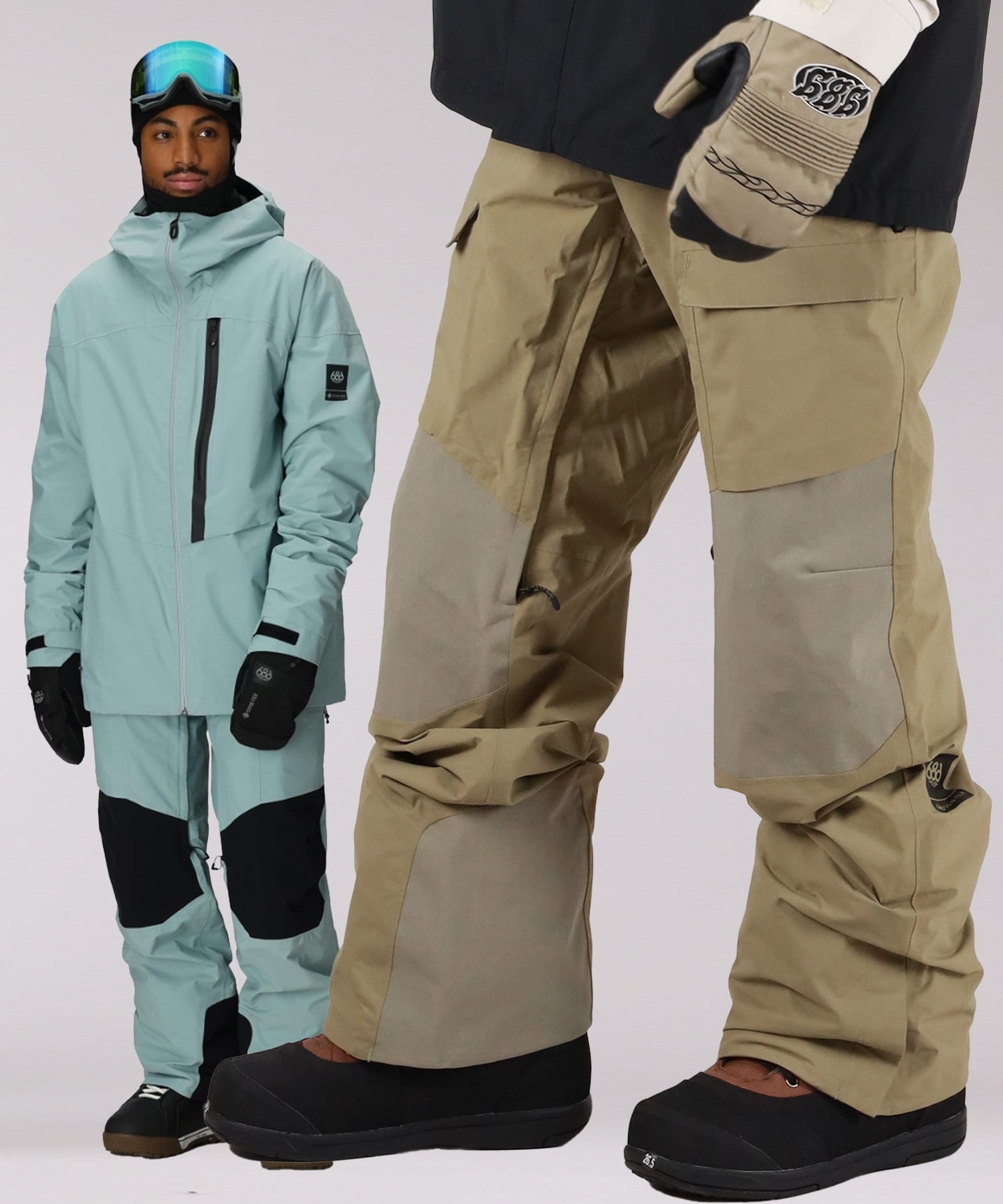 686 シックスエイトシックス GORE-TEX DISPATCH スノーボード ウェア パンツ ユニセックス ゴアテックス 25-26モデル MM A17【2526】(SGE-M)