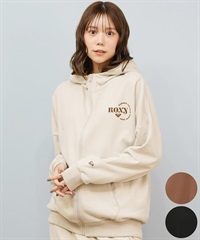 ROXY ロキシー ジップアップ パーカー レディース ロゴ シンプル JIVY ZIP HOODIE RZP254029(BLK-M)