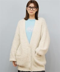 ROXY ロキシー ニット セーター カーディガン レディース ロング シンプル ロゴ MY HEART ウィメンズ カーディガン RSR254602T(OWT-M)