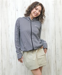 ROXY ロキシー 水着 レディース ラッシュガード ジップアップ パーカー UVカット 接触冷感 速乾 軽量 AURORA RLY251029(BBK-S)