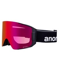 ANON アノン Sync Goggles MFI Face Mask スノーボード ゴーグル ユニセックス ムラサキスポーツ 25-26モデル MM D11【2526】(BLACK/RED-NA)