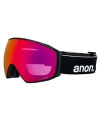 ANON アノン M4S Goggles MFI Face Mask Toric スノーボード ゴーグル ユニセックス ムラサキスポーツ 25-26モデル MM D11【2526】(BLACK/RED-NA)