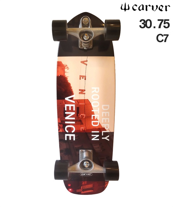 CARVER カーヴァー サーフ スケートボード 30.75inch C7 SMU VENICE ムラサキスポーツ