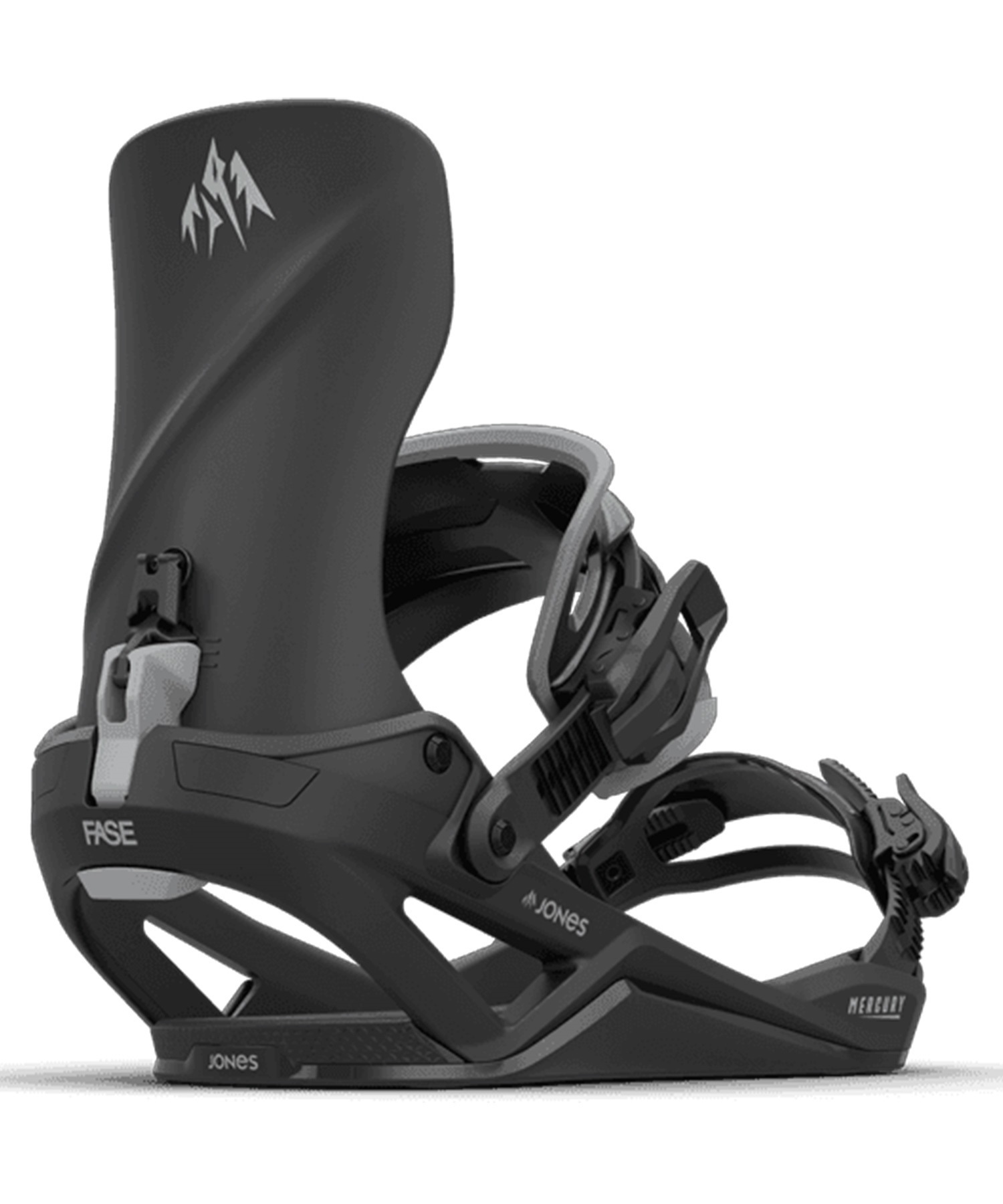 JONES ジョーンズ MERCURY FASE スノーボード バインディング ビンディング メンズ ムラサキスポーツ 25-26モデル MM B21 【2526】(STBLK-M)