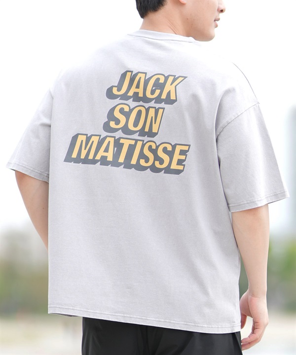DEAR LAUREL ディアローレル 半袖 Tシャツ メンズ バックプリント ヴィンテージ風 JM JACSON MATISSE DL25S-JM04