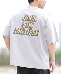 DEAR LAUREL ディアローレル 半袖 Tシャツ メンズ バックプリント ヴィンテージ風 JM JACSON MATISSE DL25S-JM04(CHA-M)