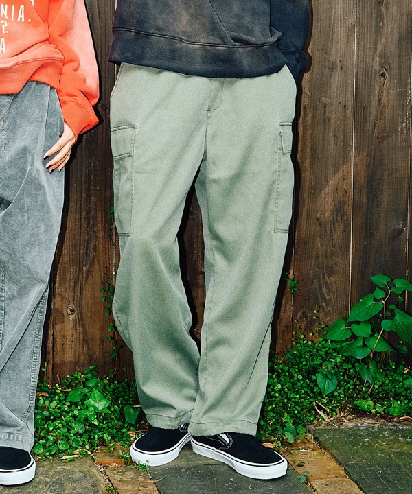 DEAR LAUREL ディアローレル ロングパンツ カーゴパンツ メンズ ロンパン TWILL CARGO PANTS D25F-3105