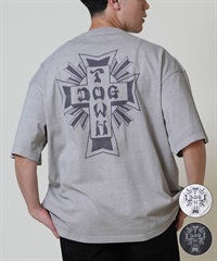 DOGTOWN ドッグタウン 半袖 Tシャツ メンズ バックプリント オーバーサイズ 253DT1ST004(IVO-M)