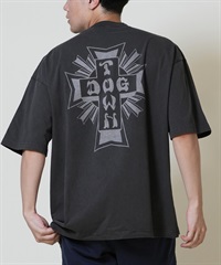 DOGTOWN ドッグタウン 半袖 Tシャツ メンズ バックプリント オーバーサイズ 253DT1ST004(BLK-M)