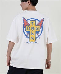 DOGTOWN ドッグタウン 半袖 Tシャツ メンズ バックプリント オーバーサイズ 253DT1ST005(IVO-M)