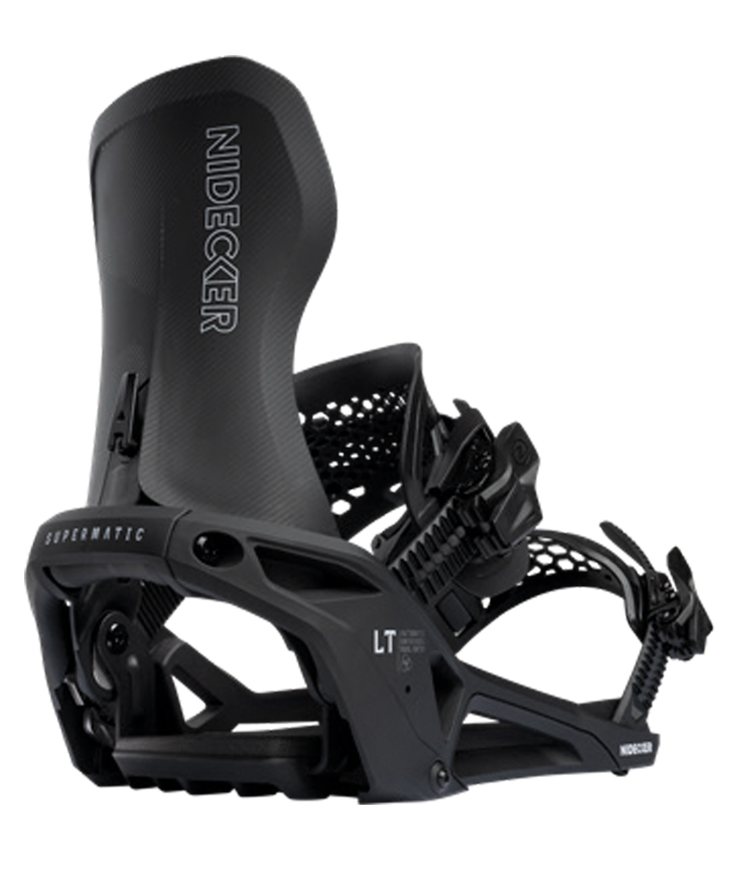 NIDECKER ナイデッカー Lt Supermatic スノーボード バインディング ビンディング メンズ ムラサキスポーツ 25-26モデル MM B21 【2526】(BK-M)