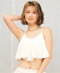 Beach Queen ビーチクイーン 水着 レディース  フリル ブラ 403800(WHT-9)