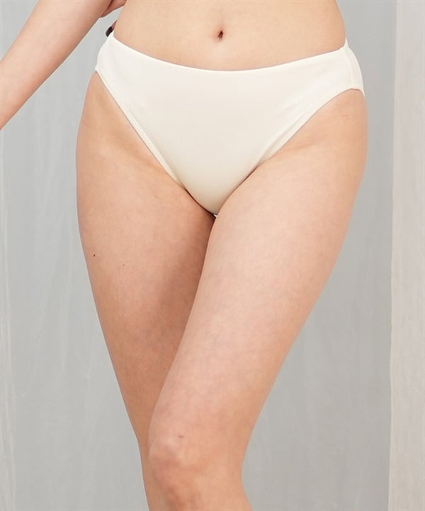 Beach Queen ビーチクイーン 水着 レディース ショーツ リブ 403811(WHT-9)