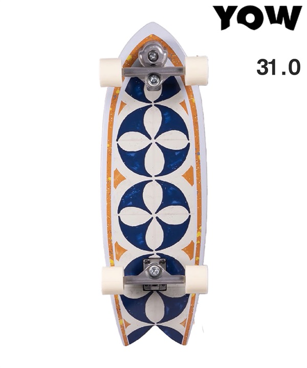 YOW ヤウ サーフ スケートボード コンプリート 31.0inch COXOS SURFSKATE 25 ムラサキスポーツ