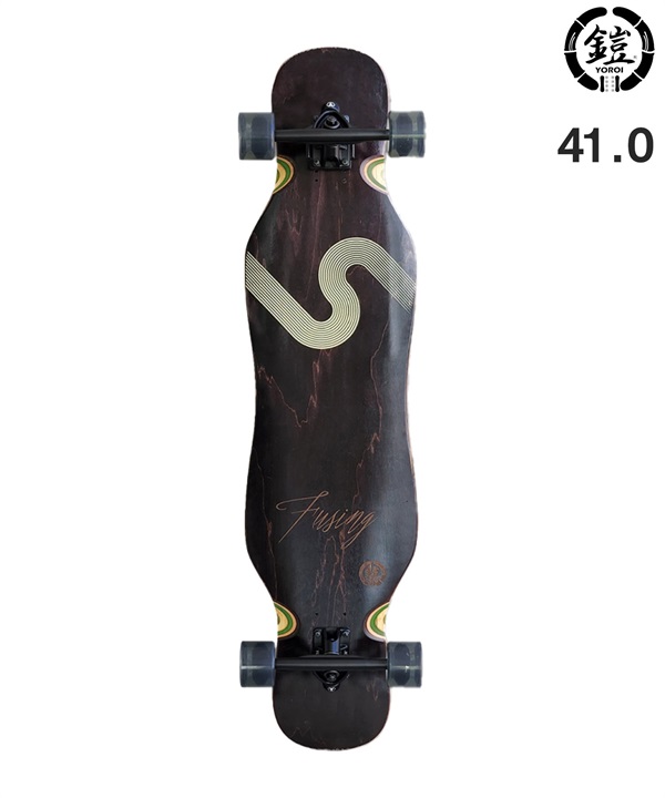 YOROI ヨロイ スケートボード ロングスケート 41inch FUSING 41LP+WAVER ムラサキスポーツ
