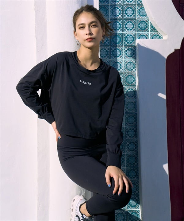 Ungrid アングリッド 水着 レディース ラッシュガード 長袖 Tシャツ ロンT 水陸両用 UVカット 551101
