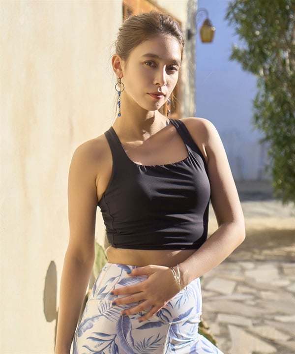 Ungrid アングリッド 水着 レディース ブラトップ フィットネス 水陸両用 BRA FIT 550101(BK-M)