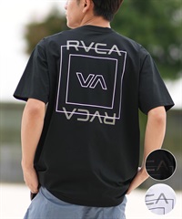 RVCA ルーカ 半袖 Tシャツ メンズ ラッシュガード 水陸両用 ユーティリティー ILL ESCAPE SQUARE SFST BF041-870(BBL-S)