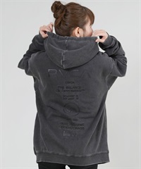 RVCA ルーカ ジップアップ パーカー レディース バックプリント ロゴ BF044-P02(KVCW-M)