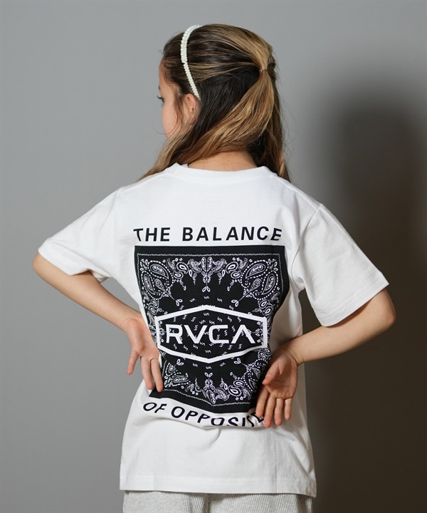 RVCA ルーカ 半袖 Tシャツ キッズ KIDS BANDANA BALANCE ST BF045-P20