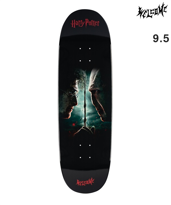 WELCOME ウェルコム スケートボード デッキ HARRY POTTER コラボ 9.5inch FINALE ムラサキスポーツ 初心者 ハリーポッター