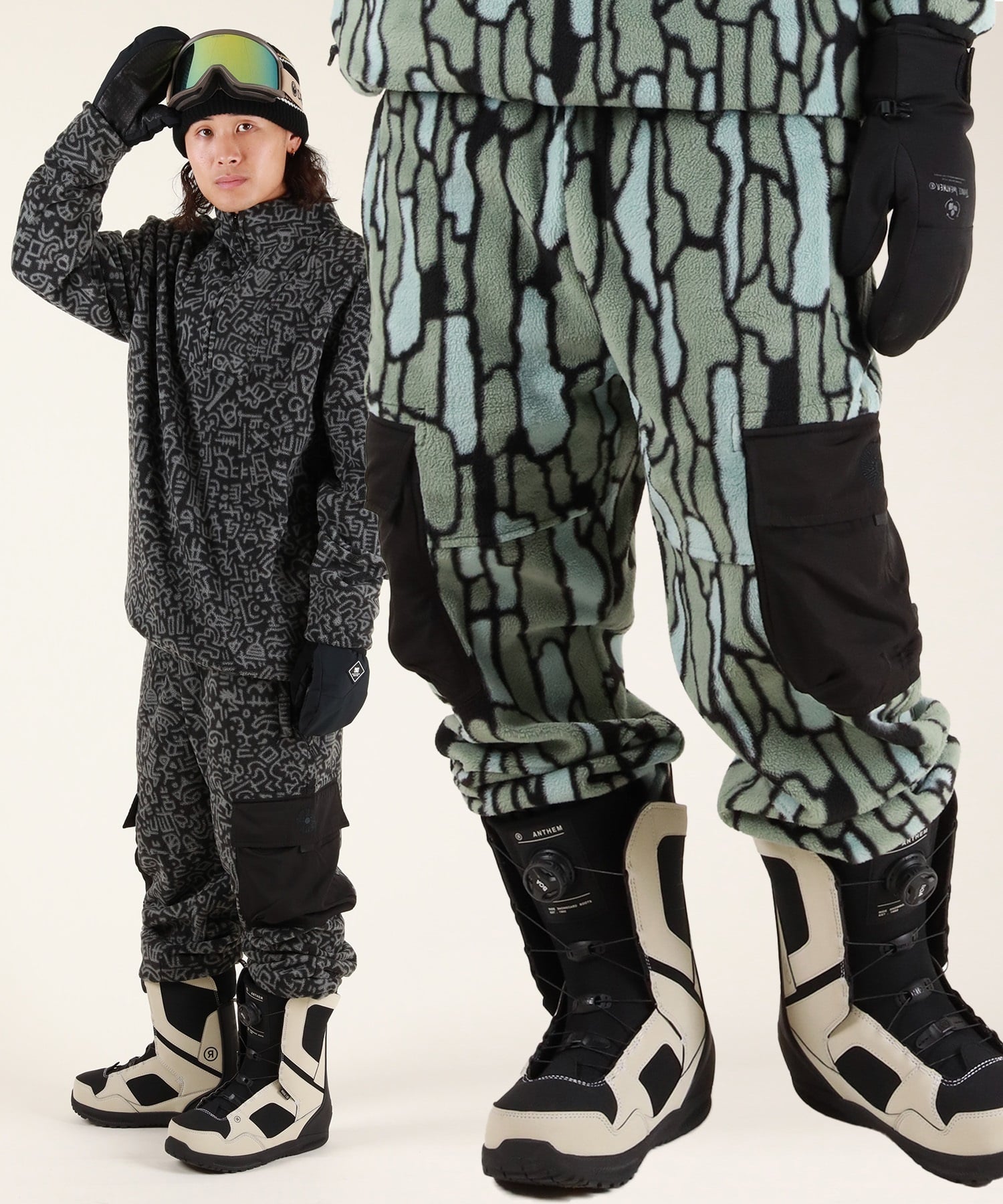 AUTUMN オータム BASK CARGO PANT スノーボード ウェア インナーウェア ユニセックス ムラサキスポーツ 25-26モデル MM D25【2526】(BARKCAMO-S)