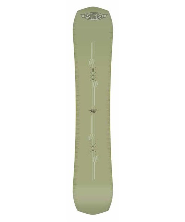 SIMS SNOWBOARD シムス ディストーション スノーボード 板 メンズ 25-26 MM B7