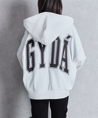 GYDA ジェイダ ジップアップ パーカー レディース GYDA LOOSE スウェット ZIP UP パーカー 072552908001(O.WHT-FREE)